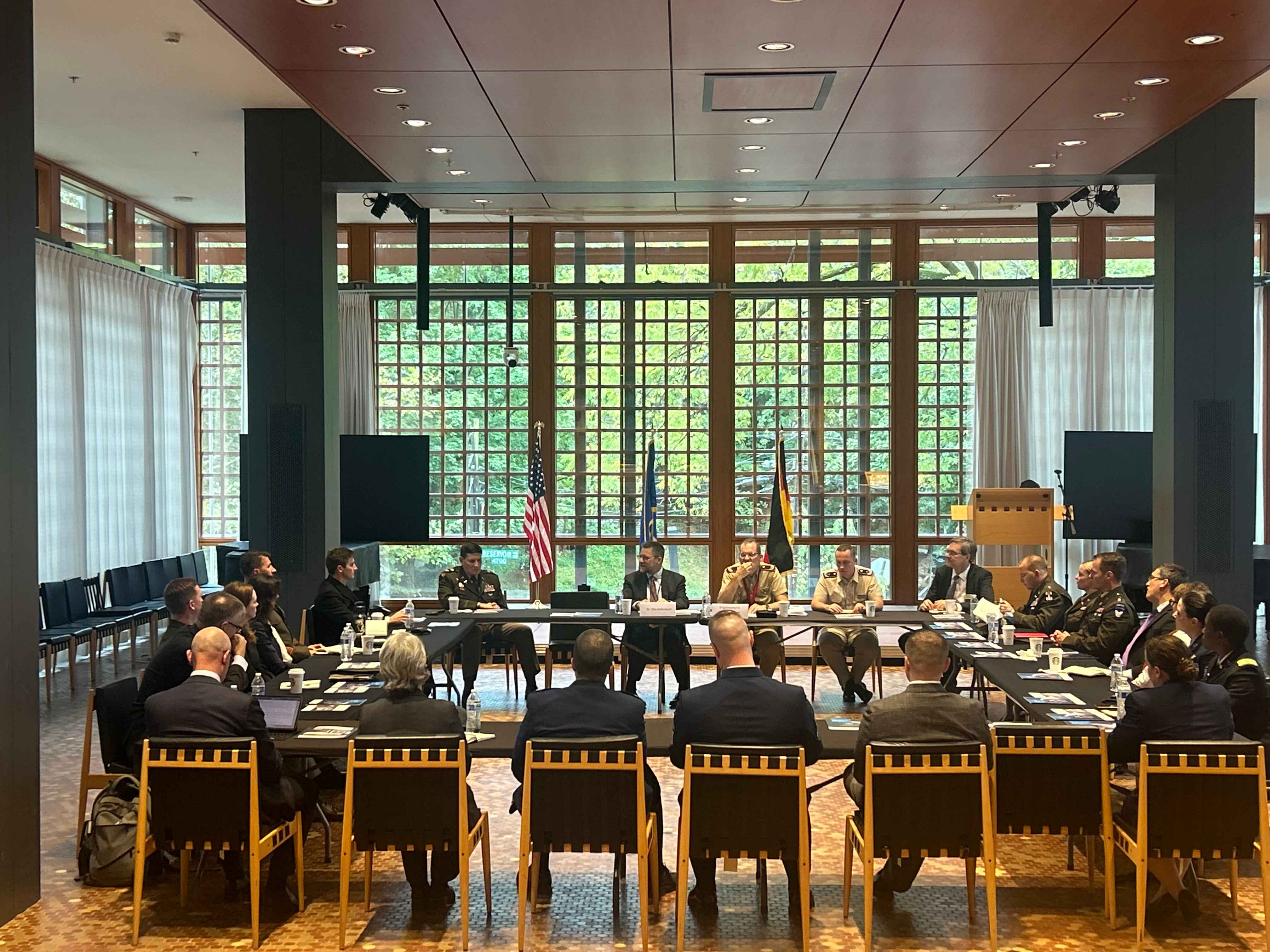 NSSP group in discussion.